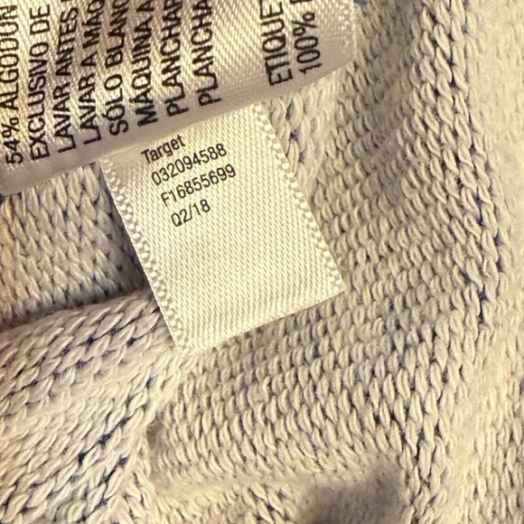 Cat & Jack Blue Dress with Colorful Cat Graphic Large L - Picture 7 of 8